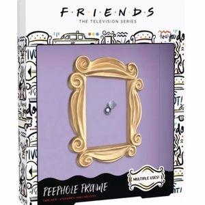Friends Tv Show Yellow Peephole Frame